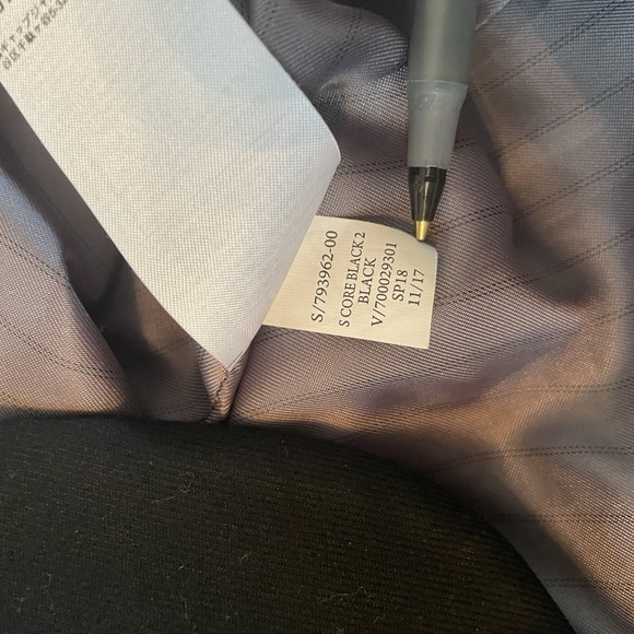 Banana Republic Women's 2P Black Stretch Blazer Petite Tailored Work Jacket - Picture 5 of 9